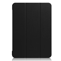 Etui en PU support triple noir pour votre Apple iPad Air 10.5 (2019)/Pro 10.5 pouces (2017)