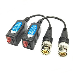 Wewoo Balun vidéo 2 PCS Anpwoo 200TC sans fil HD-CVI / AHD / TVI 1CH Transceiver passif