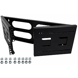 Satix Support Mural pour Rack de 19`` Profondeur réglable 4U