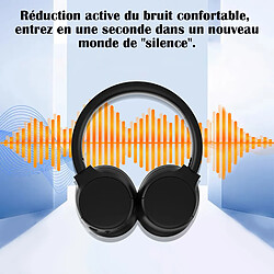 Acheter SUGIFT Annulation Active du Bruit (ANC) - Casque Bluetooth Sans Fil Sur-oreille - Casque Sans Fil à Réduction de Bruit - Expérience de Confort Tout autour de l'oreille