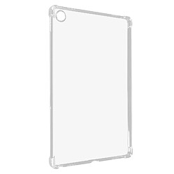 Avizar Coque pour Lenovo Tab M10 Plus Gen 3 Silicone Gel Coins Renforcés Transparent