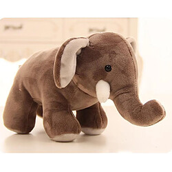 Universal Poupée éléphant en peluche mignonne de 25 cm jouet animal en peluche