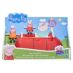 Hasbro Peppa pig voiture rouge familiale