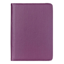 Wewoo Housse Étui Violet pour Samsung Galaxy Tab S2 9,7 Litchi Texture 360 degrés rotation en cuir avec support multifonctionnel