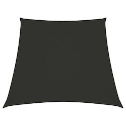 ComfortXL Voile De Parasol Tissu Oxford Trapèze 2/4x3 M Anthracite