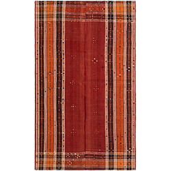 Vidal Tapis de laine 236x140 rouge Jajim