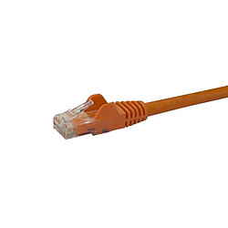 StarTech.com Câble réseau Ethernet RJ45 Cat6 de 30,48 m - Orange