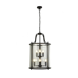 SEARCHLIGHT Lantern Suspension - Noir, Transparent