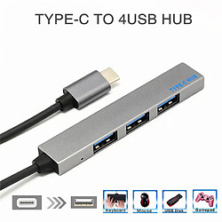 Avis Hub 4 Ports En Aluminium de Qualité Supérieure Vers USB 3.0 Type C pour Ordinateur Portable IMac Pro