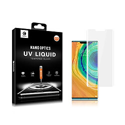 Wewoo Film de verre trempé Pour Huawei Mate 30 Pro mocolo 9H 3D d'écran UV plein écran