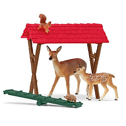 Schleich Farm World Cabane des animaux de la forêt pas cher