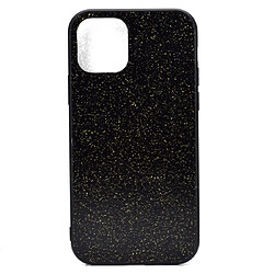 Wewoo Coque Souple Pour iPhone 11 étui de protection en TPU paillette antistatique de paillettes de poudre noir