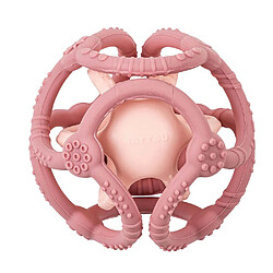 Set de 2 balles en Silicone vieux rose - Nattou