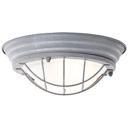 Brilliant (Lighting) Applique Plafonnier TYPHOON 1x30W E27 Béton gris