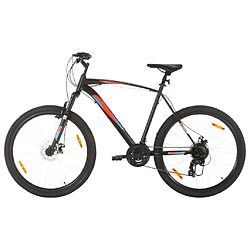 vidaXL Vélo de montagne 21 vitesses Roues 29 pouces Cadre 53 cm Noir