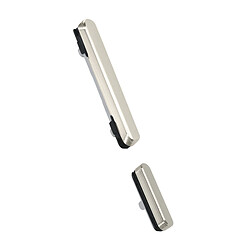 Avizar Clappio Bouton Power et Volume pour Samsung Galaxy S23 Ultra Beige