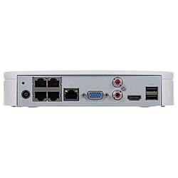 Dahua NVR2104-P-4KS2 Enregistreur DVR Intérieur Filaire FHD Blanc