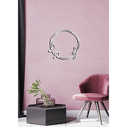 EPIKASA Décoration Murale en Métal Cercle Notes 3