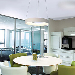 SCULPTORIS 800 Suspension LED 60W CCT Cercle Pendentif Moderne Lustre Lumière Salon Boutique Cuisine 230V 80cm BLANC