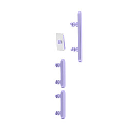 Avizar Clappio Bouton Power, Volume et Silencieux pour iPhone 12 et 12 Pro Violet