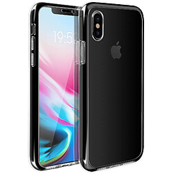 Avizar Coque iPhone X / XS Protection intégrale avant + arrière ultra-transparente