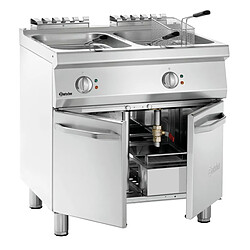 Friteuse sur Coffre - 2 Cuves de 23 Litres 30 kW - Bartscher pas cher