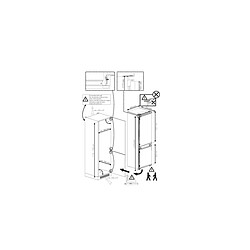 Refrigérateur combiné encastrable à glissière 271l - BCSA285K4SFN - BEKO pas cher