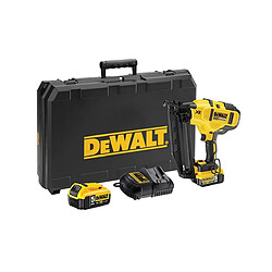 Cloueur de finition sansfil Dewalt 16 GA XR DCN660P2 18 V 2 batteries XR 18 V 5 Ah chargeur