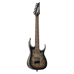 Avis RGD71ALPA RGD Axion Label Charcoal Burst Black Stained Flat 7 cordes Ibanez