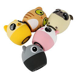 Acheter Universal Cartoon Mignon Mini Mini Haut Haute Qualité Bluetooth Haut-parleur Support Self-Timer Hands Calling Free Musique Pleinge Lecteur Stéréo Haut-parleurs | Haut-parleurs portables (chien beige)