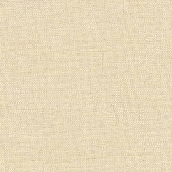 Acheter vidaXL Repose-pied Crème 60x60x36 cm Tissu et similicuir