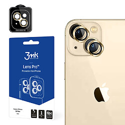 Max Protection Apple iPhone 14 Plus - 3mk Lens Protection Pro Gold