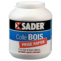 SADER - Colle à bois prise rapide - boîte 650 g