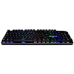 Talius Technology TALIUS Kimera USB QWERTY Espagnole Noir - Claviers (avec Fil, USB, Clavier mécanique, QWERTY, LED RGB, Noir)