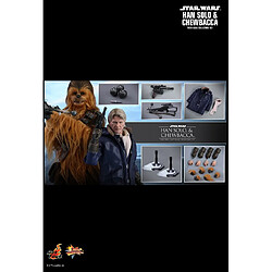 Hot Toys MMS376 - Star Wars : The Force Awakens - Han Solo And Chewbacca