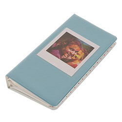 Etui de rangement pour album photo 64pochettes pour Fuji SQ20 / SQ10 / SQ6 / SP-3 bleu pas cher