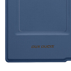 Dux Ducis Etui Portefeuille Dux Ducis pour Samsung Galaxy S24 Ultra Bleu Nuit