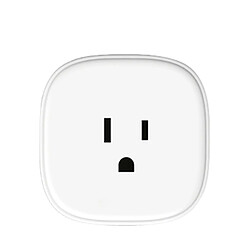 Wewoo Prise Connectée blanc Meross MSS210 Télécommande WiFi Smart Power Socket Fonctionne avec Amazon Alexa & Assistant Google, AC 100-120V, US Plug