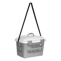 Acheter Cage de Transport Zolux Midi Gulliver Gris 40 x 30 x 40 cm