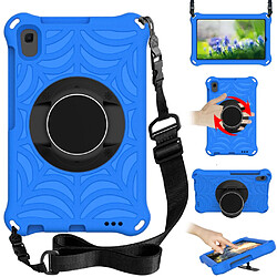 Coque en TPU avec béquille et bandoulière bleu pour votre Lenovo Tab M8 (1st Gen) TB-8505/M8 (2nd Gen) TB-8705/M8 (3rd Gen) TB-8506