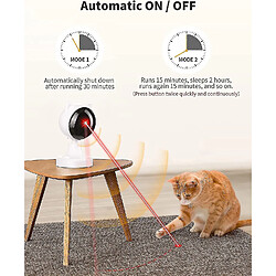 Avis Jouet laser automatique pour chat, jouet rechargeable pour chat d'intérieur/chien/chien Jouet interactif pour chat