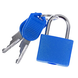 Mini Cadenas En Acier Valise Cadenas De Voyage Quotidien Avec 2 Clés Bleu Foncé pas cher