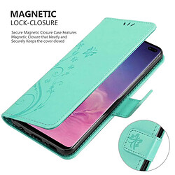 Acheter Cadorabo Coque Samsung Galaxy S10 PLUS Etui en Turquoise