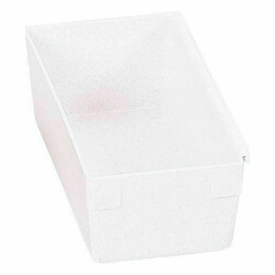 BigBuy Home Boîte Multiusage Modulaire Blanc 15 x 8 x 5,3 cm (24 Unités)