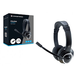 Avis Casques avec Microphone Conceptronic POLONA02BA Noir