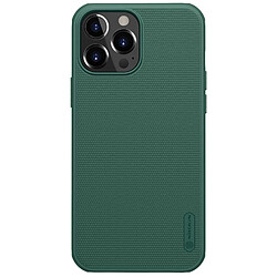 Alive Records Nillkin Super Frosted Shield Pro - Coque pour Apple iPhone 13 Pro Max (Vert Profond)