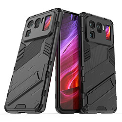 Coque en TPU Hybride anti-chute avec béquille noir pour votre Xiaomi Mi 11 Ultra