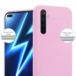 Cadorabo Coque Realme 6 PRO Etui en Rose pas cher