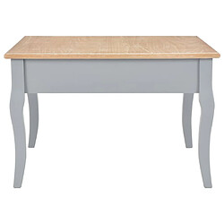 Acheter Maison Chic Table basse pour salon | Table à café Gris 80 x 80 x 50 cm Bois -GKD96580