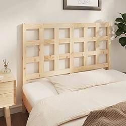 Maison Chic Tête de lit moderne pour chambre - Décoration de lit 140,5x4x100 cm Bois massif de pin -MN82834